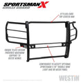 Westin black auto part