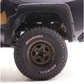 EGR fender flares close-up