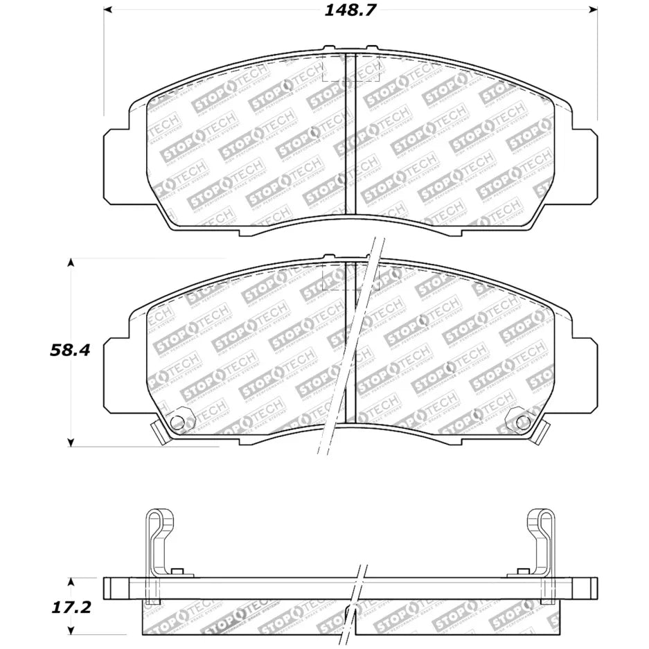 Stoptech auto part