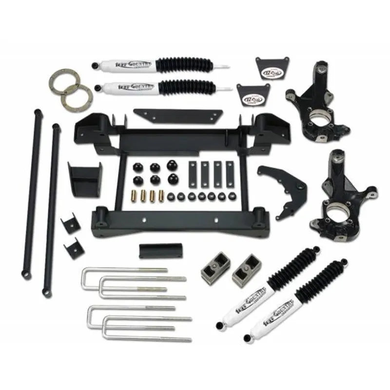 Tuff Country silver shock absorber
