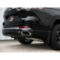 aFe cat-back exhaust detail