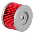K&N Engineering oil filter installed view