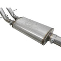 aFe cat-back exhaust detail