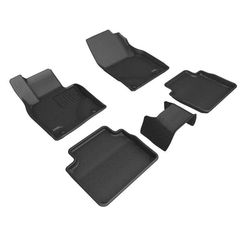 3D MAXpider black floor mats
