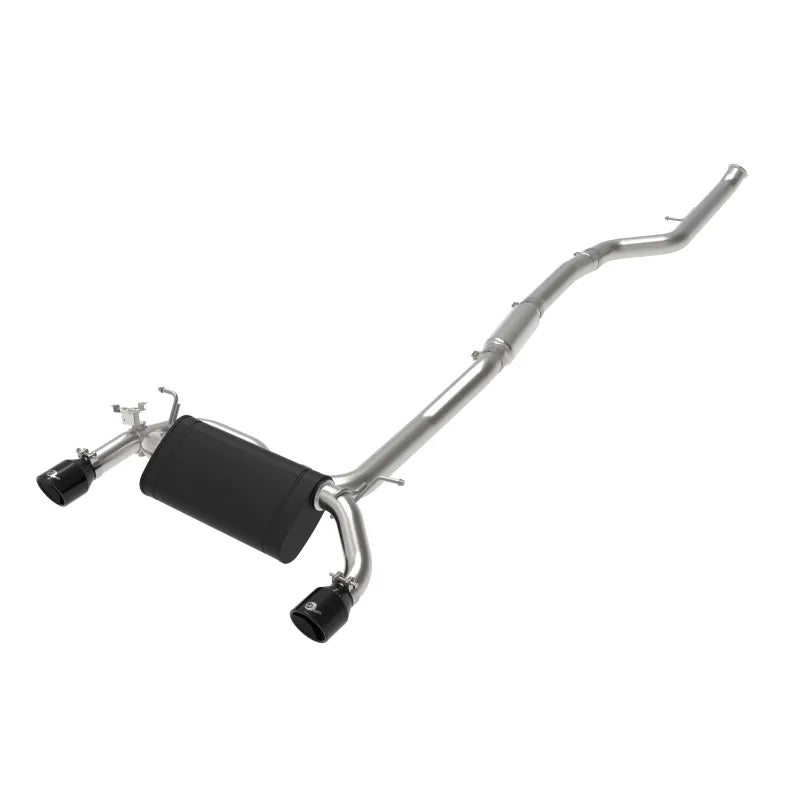 aFe black cat-back exhaust