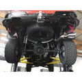 aFe cat-back exhaust detail