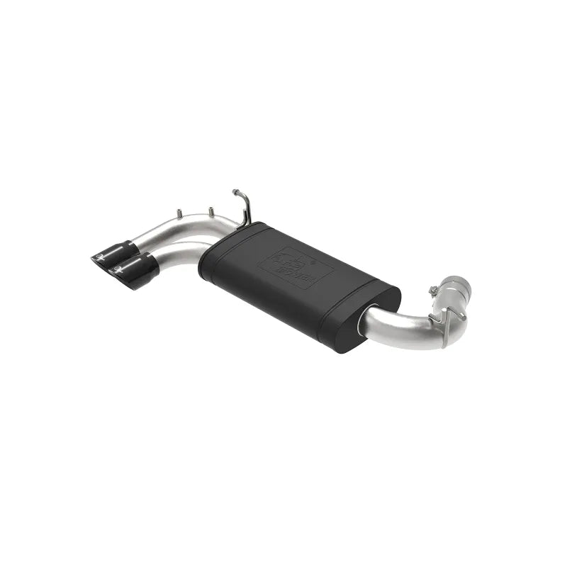 aFe black axle-back exhaust