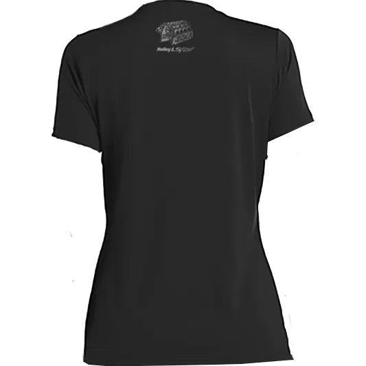 LS LADIES V-NECK BLOCK PARTY TEE -