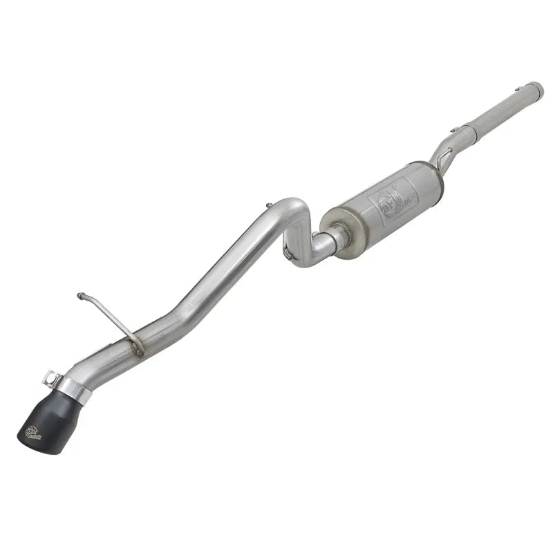 aFe black cat-back exhaust