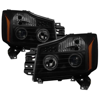 SPYDER black headlights