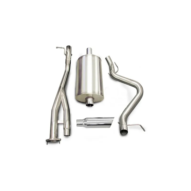 CORSA Performance silver cat-back exhaust