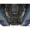 aFe cat-back exhaust close-up