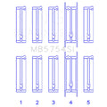 King Engine Bearings auto part