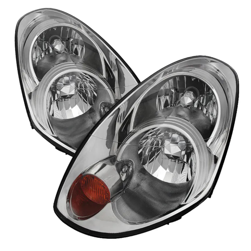 SPYDER chrome headlights