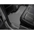 WeatherTech floor mats installed view