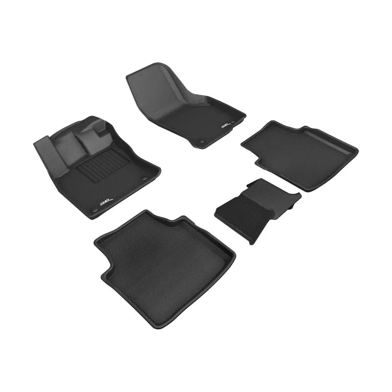 3D MAXpider black floor mats