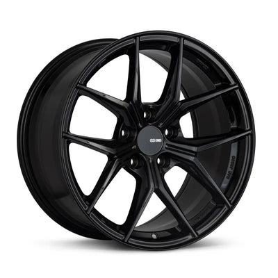 Enkei black auto part
