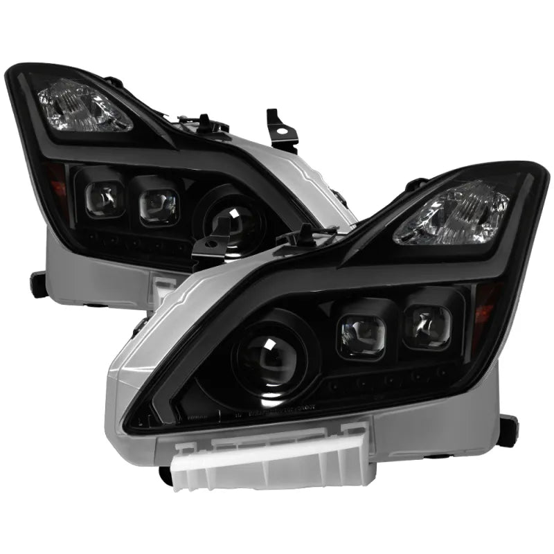 SPYDER black headlights