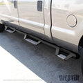 Westin side steps installed view