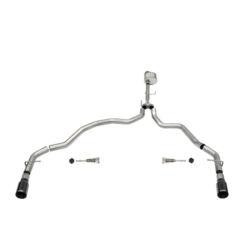 CORSA Performance black cat-back exhaust