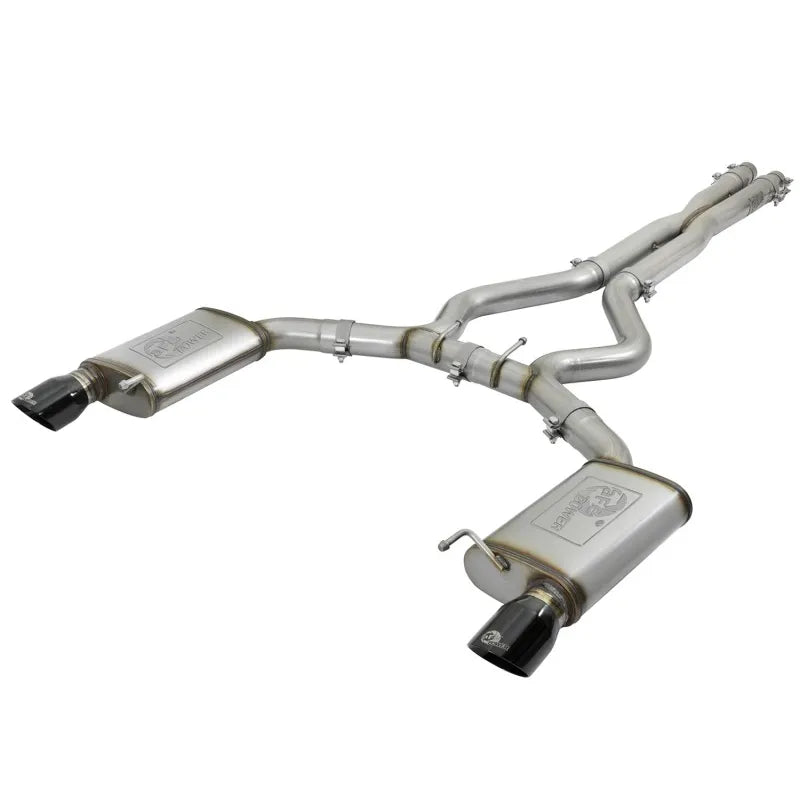 aFe black cat-back exhaust