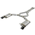 aFe black cat-back exhaust