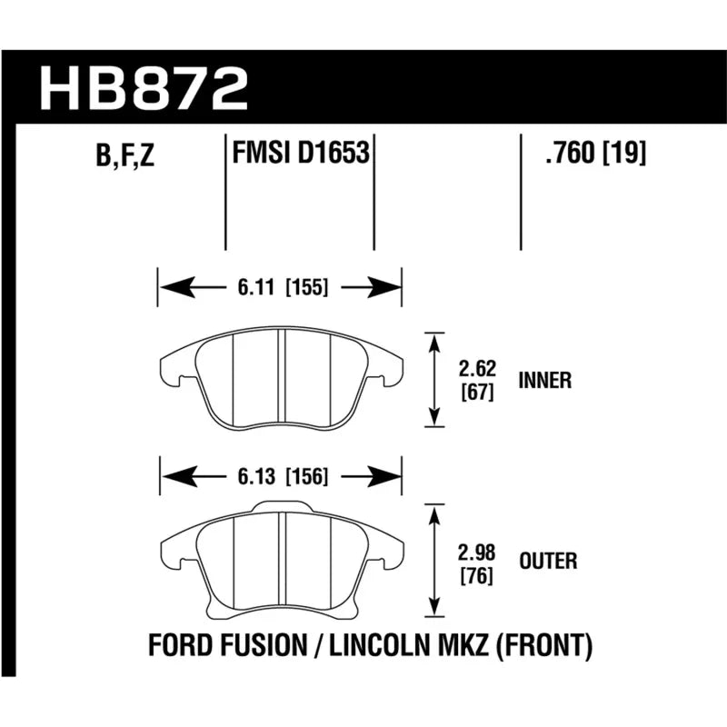 Hawk Performance auto part