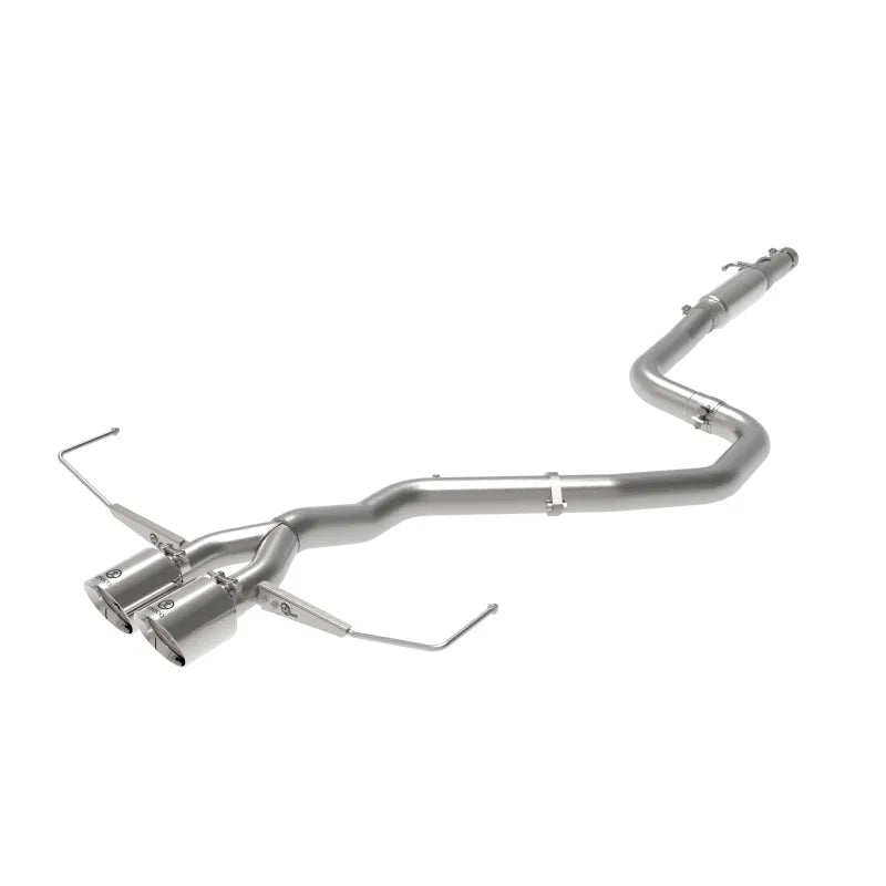 aFe polished cat-back exhaust