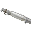 aFe cat-back exhaust installed view