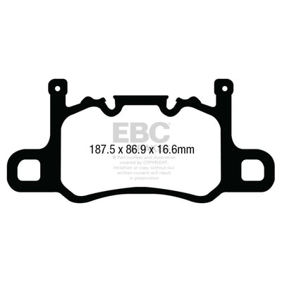 EBC blue auto part