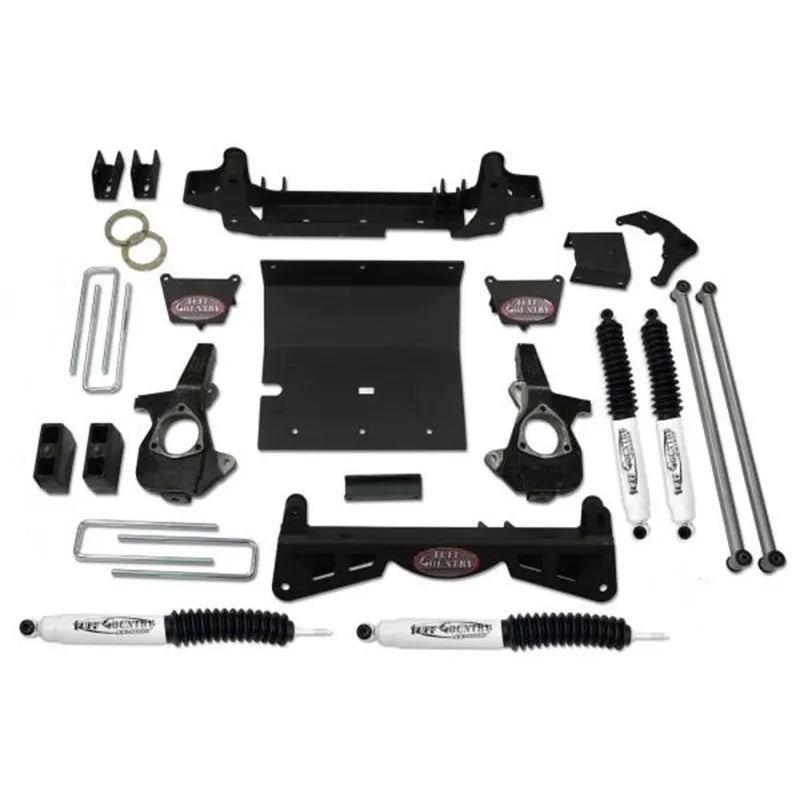 Tuff Country silver shock absorber
