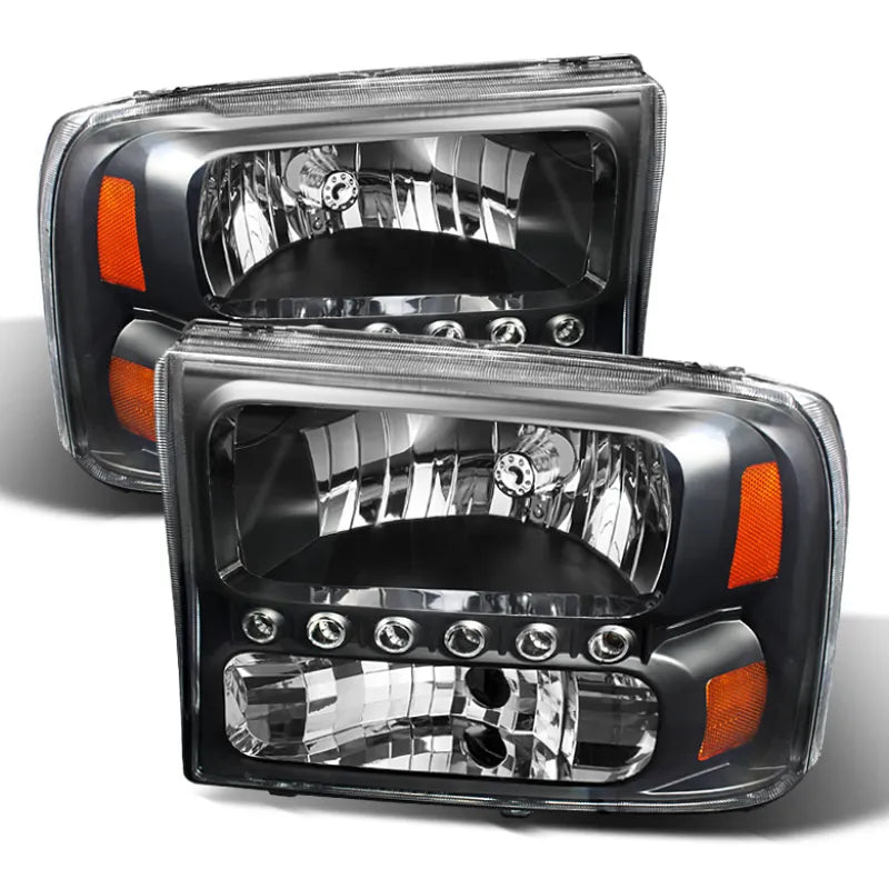 SPYDER black headlights