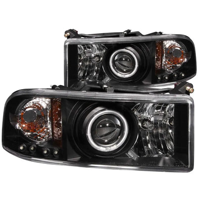 ANZO black headlights