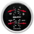 AutoMeter black gauge