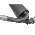 aFe cat-back exhaust installed view