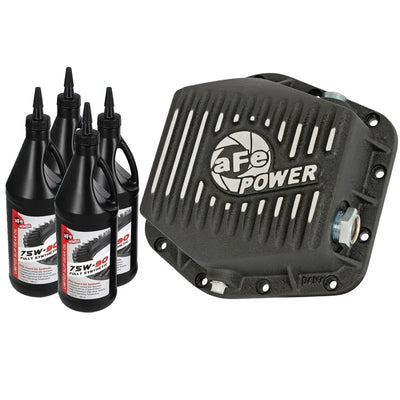 aFe black differential cover