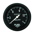 AutoMeter black gauge