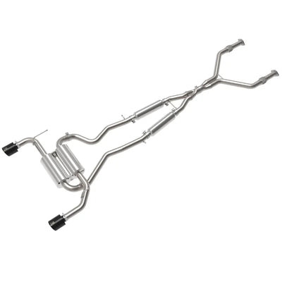 aFe black cat-back exhaust