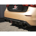 aFe cat-back exhaust close-up
