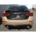 aFe cat-back exhaust close-up
