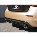 aFe cat-back exhaust installed view