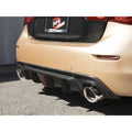 aFe cat-back exhaust installed view