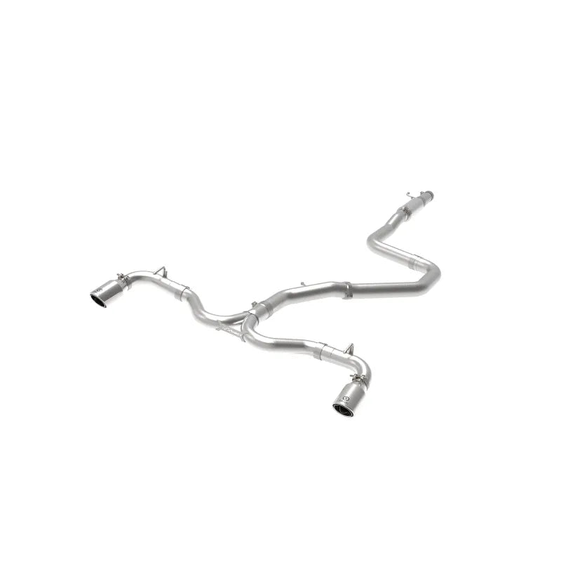 aFe polished cat-back exhaust