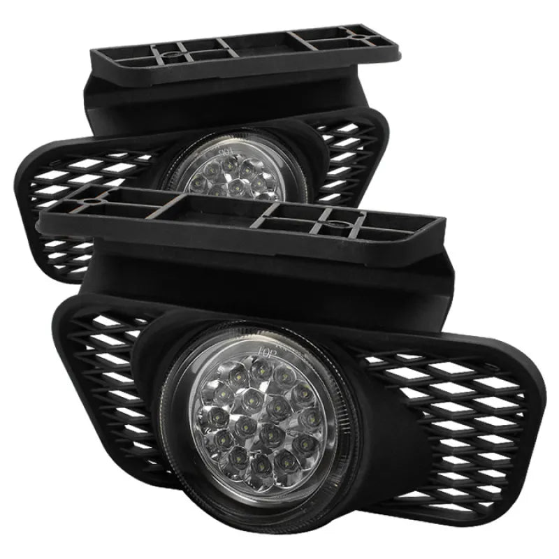 SPYDER silver fog light kit