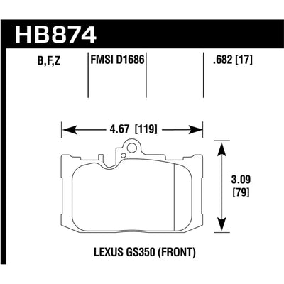 Hawk Performance auto part