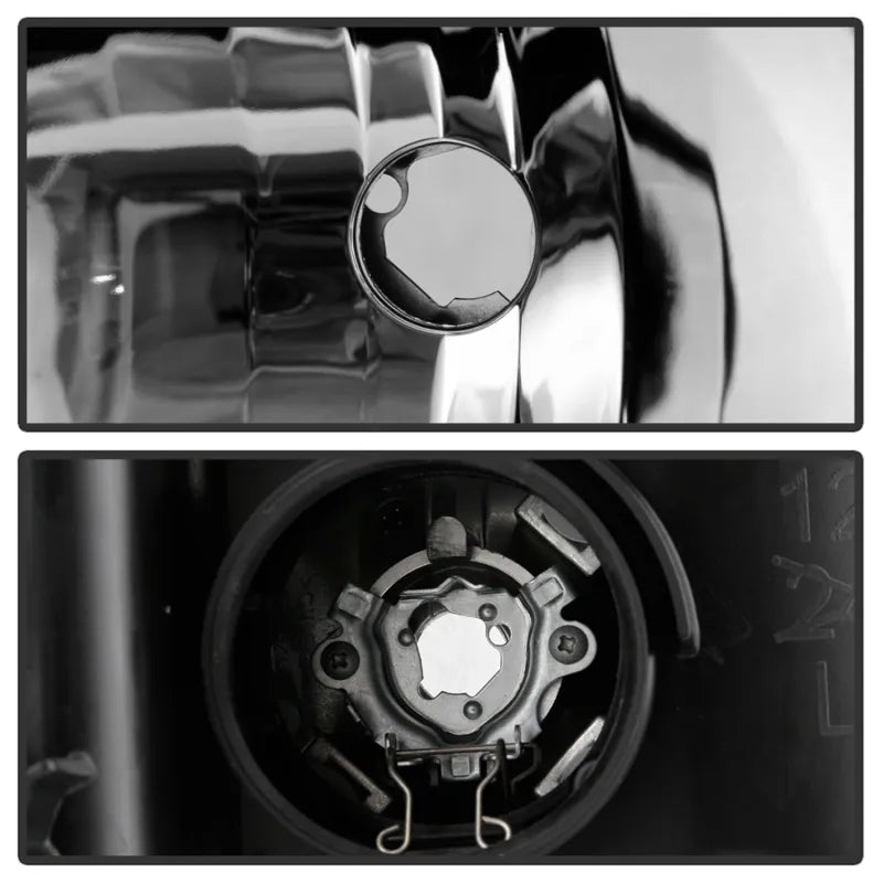 SPYDER chrome headlights
