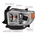 ANZO headlights detail