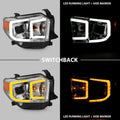 ANZO headlights close-up
