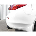 aFe axle-back exhaust installed view