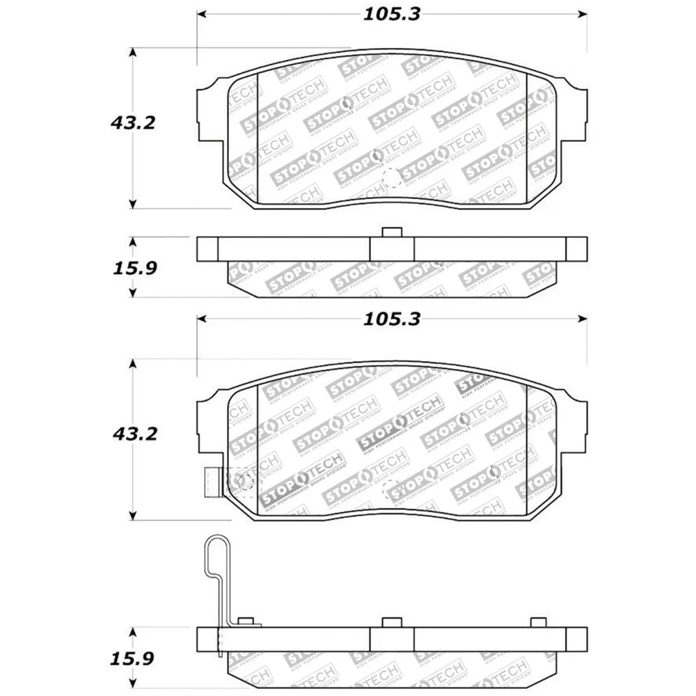 Stoptech auto part